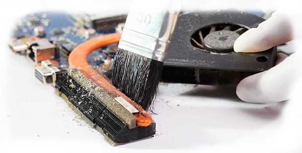 Заміна матриць,термопасти,чистка від пилу ноутбуків.