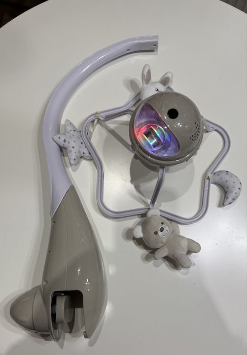 Мобіль-проєктор Chicco на ліжечко 3 в 1 Веселка