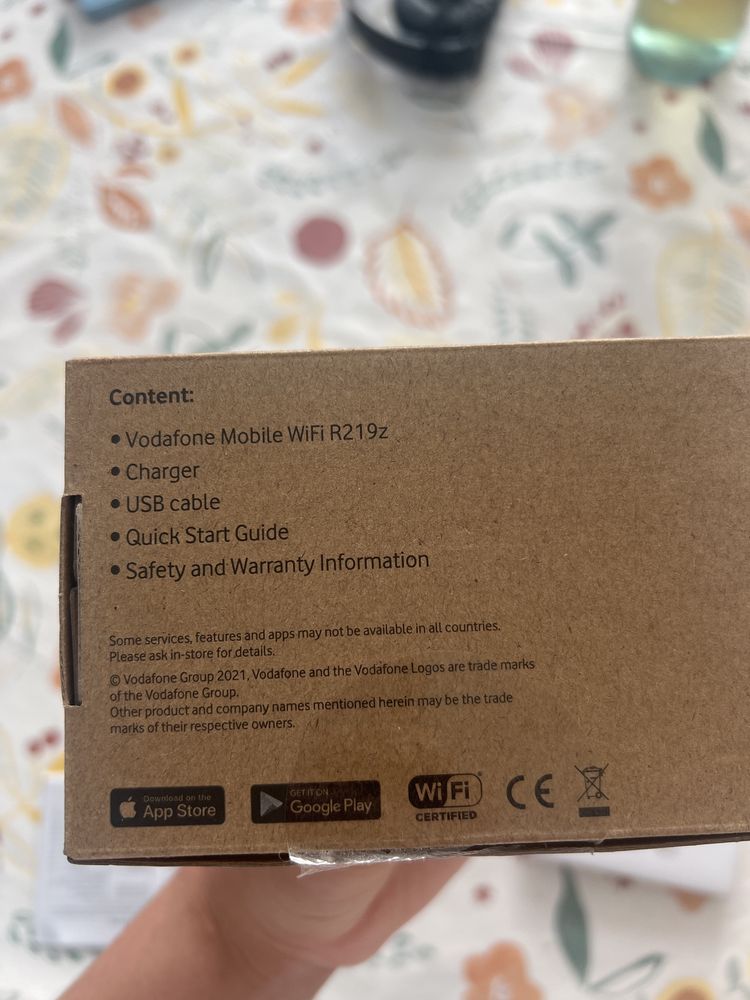 Mobile WiFi R219z Vodafone
