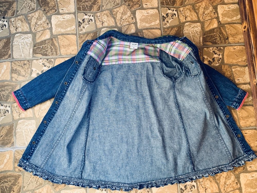 OSHKOSH джинсовое платье 4-6 лет
