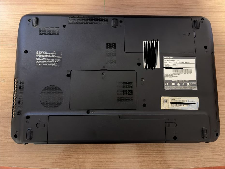 Toshiba Satellite L650-1PN (Para peças)
