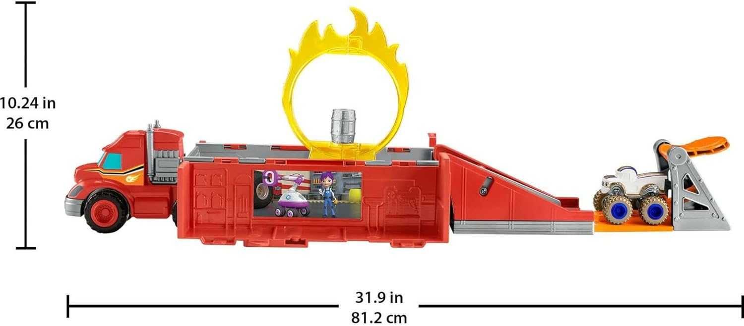 Вспыш и чудо машинки грузовик Fisher-Price Blaze the Monster Machines