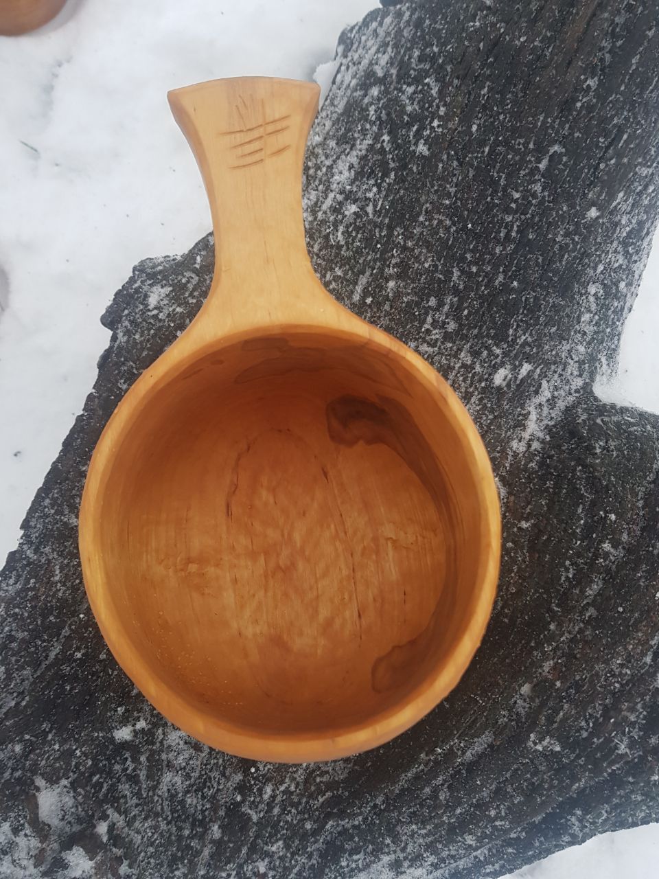 Кукса/деревянная чашка/деревяний посуд/туристическая посуда/Kuksa