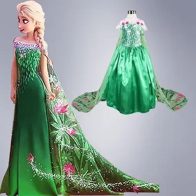 Сукня принцеси Ельзи на зріст 140-150