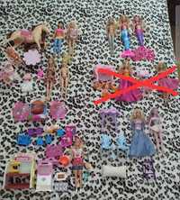 Barbie e outras (5 lotes)