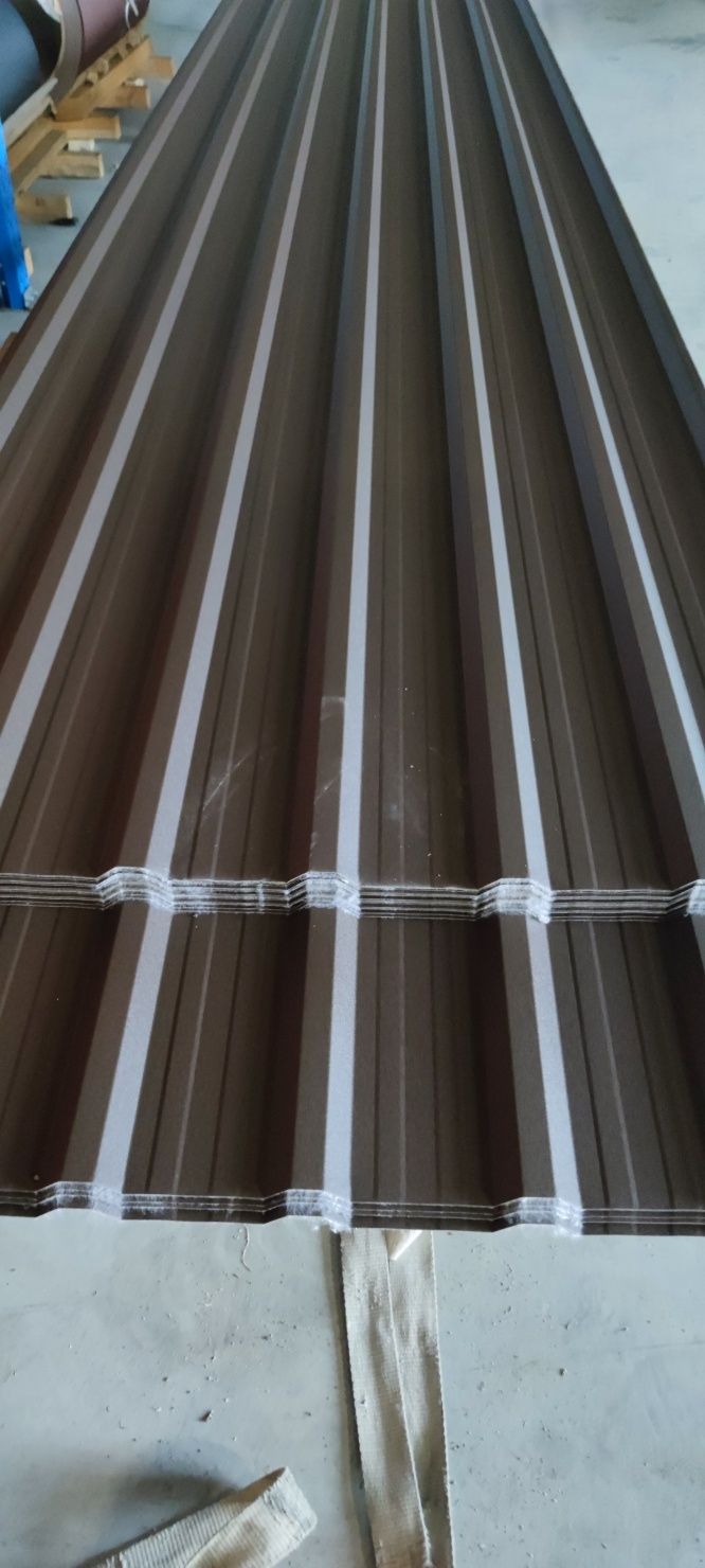 Blacha trapez t18 filc brąz 8019 blachodachówka Opole Lubelskie