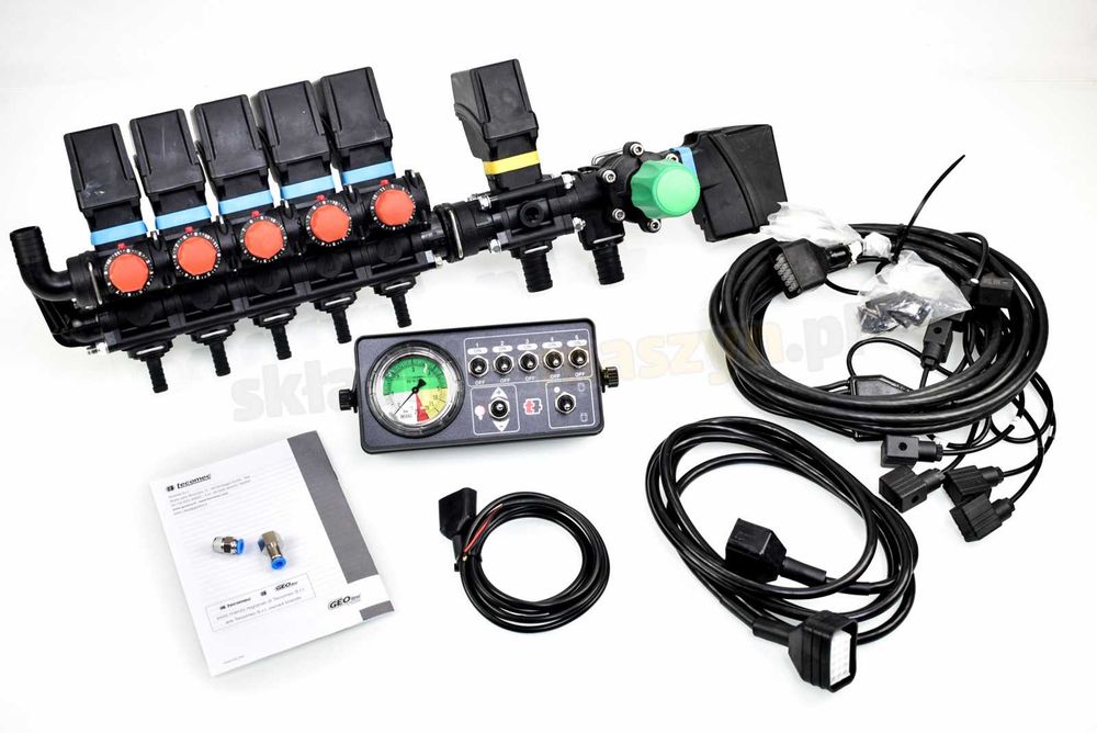 Zestaw, Rozdzielacz elektryczny opryskiwacza polowego , ARAG 5 sekcji