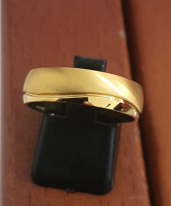 Alianças  ouro laminado 18k