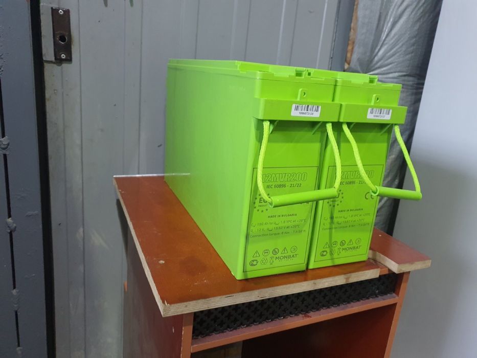 AGM акумулятор 190Ah гелевий акум MONBAT