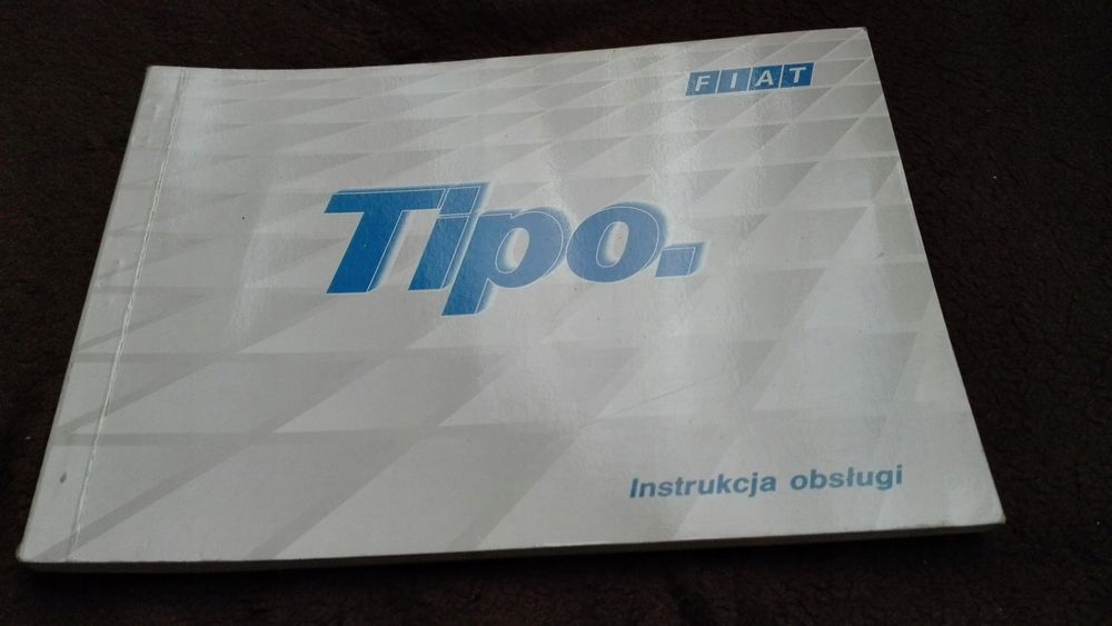 Fiat Tipo Instrukcja Obslugi Ksiazka 1991 Polska PL
