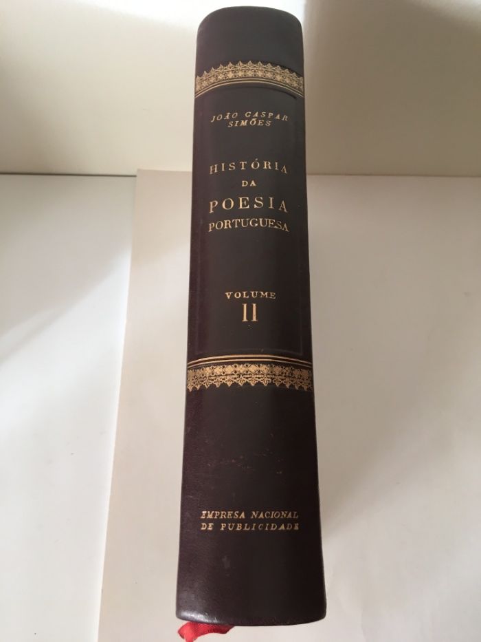 História da Poesia Portuguesa - Séculos XVIII a XX (Volume II)