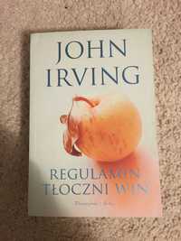 Książka "Regulamin tłoczni win" John Irving