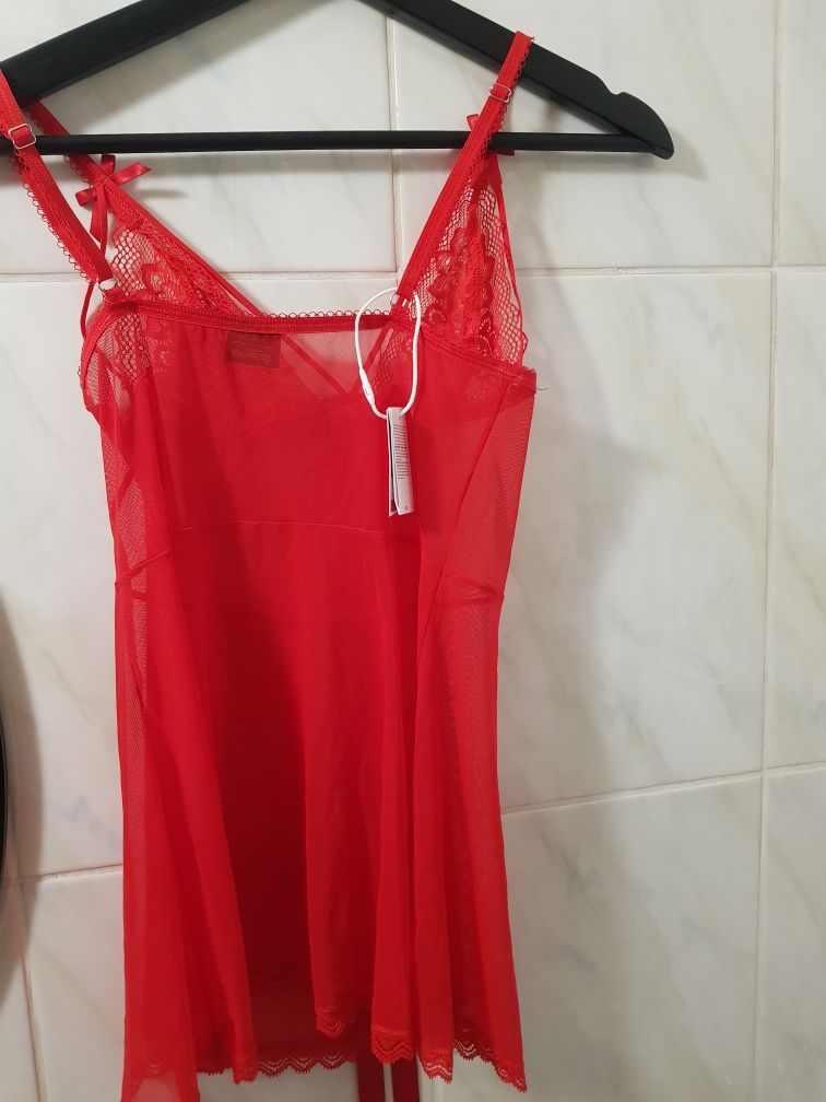 OBSESSIVE lovlea babydoll koszulka nocna S/M.