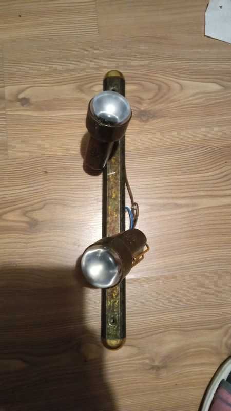 Lampa żyrandol na dwie żarówki