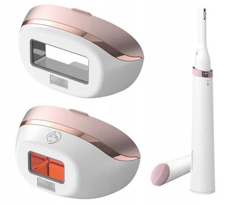 Depilator Laserowy BRI921 IPL Philips Lumea Seria 7000 + Trymer, nowy!