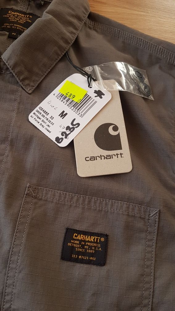 Carhartt Michigan Shirt Jac męska kurtka koszulowa katana