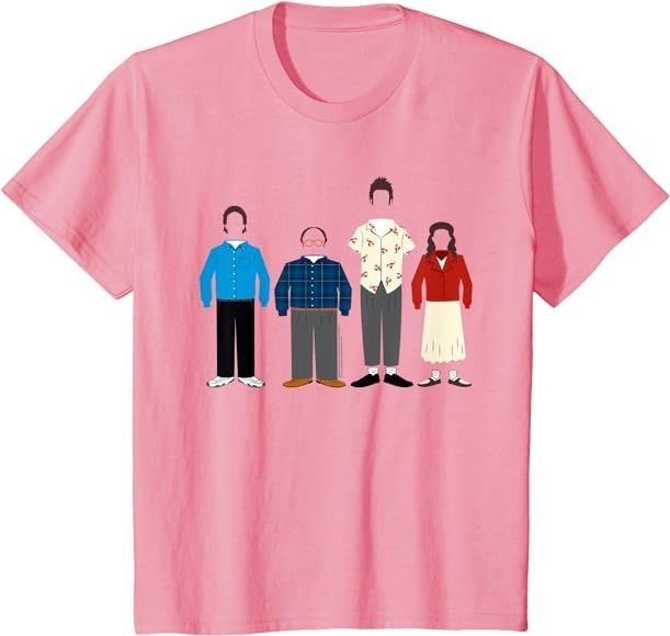 T-shirt Seinfeld [várias cores/tamanho 2 aos 12 anos] NOVO PORTES GRÁT