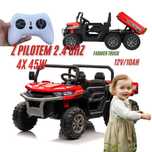 Auto na akumulator Farmer Truck 4x45W ELEKTRYCZNY KIPER PILOT ŁOPATA