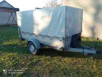 Laweta 2000kg DMC wynajem 200x400cm przyczepka DMC 1000 kg WYNAJEM