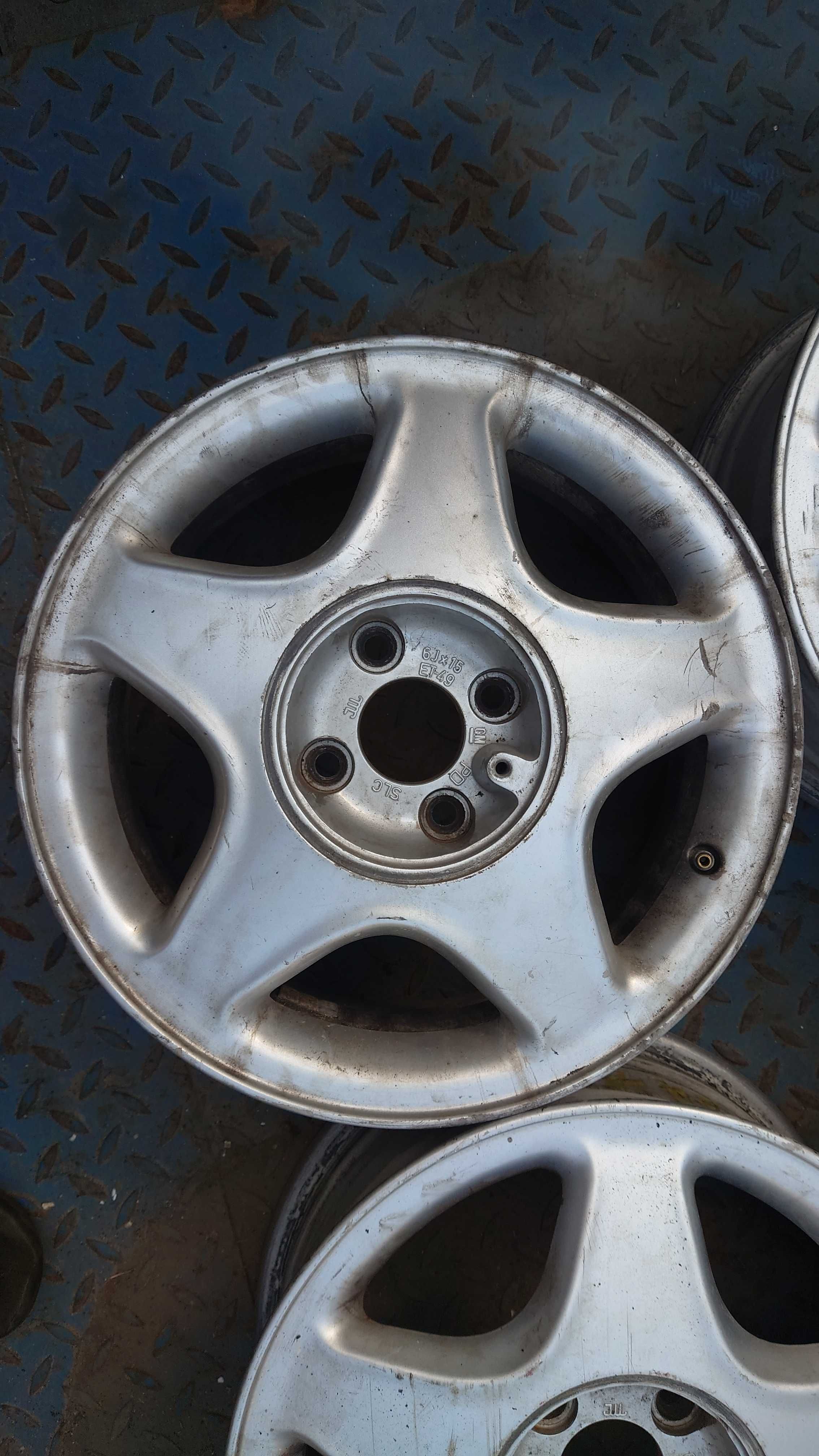 Opel Felgi Aluminiowe Alusy Alufelgi 15' 15 Cali 4x100