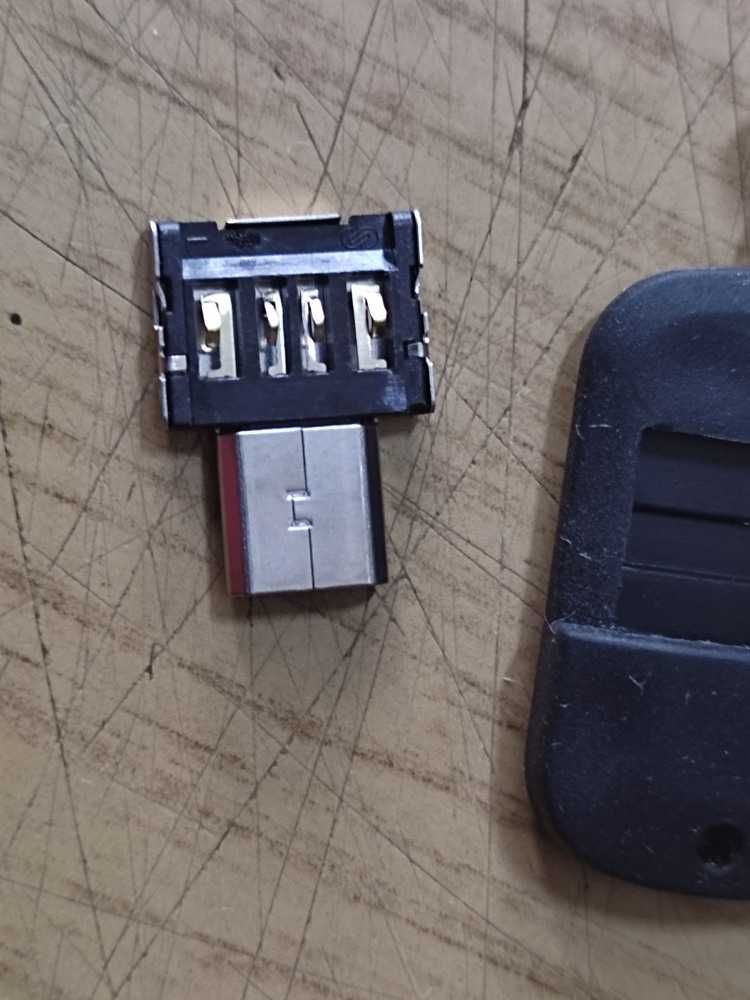Перехідник / переходник брелок MicroUSB на USB