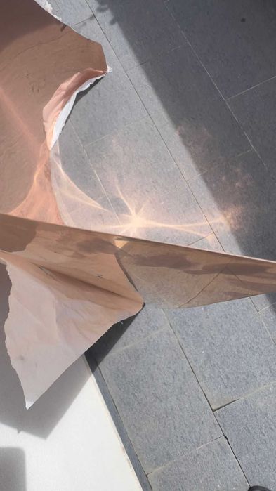 Folha de cobre polida