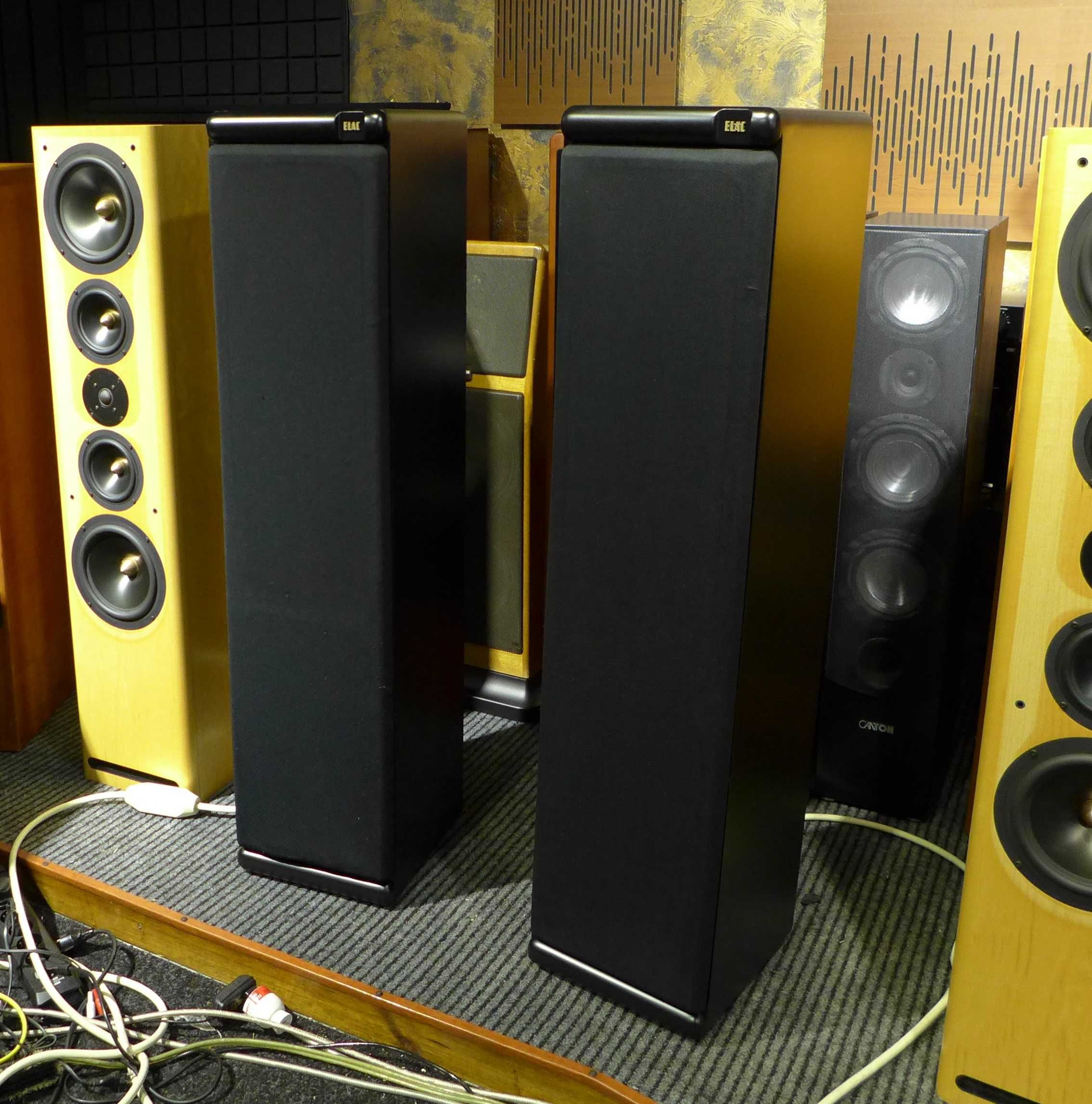 Elac EL 160 II напольники High-END супер стан чорні\світлі