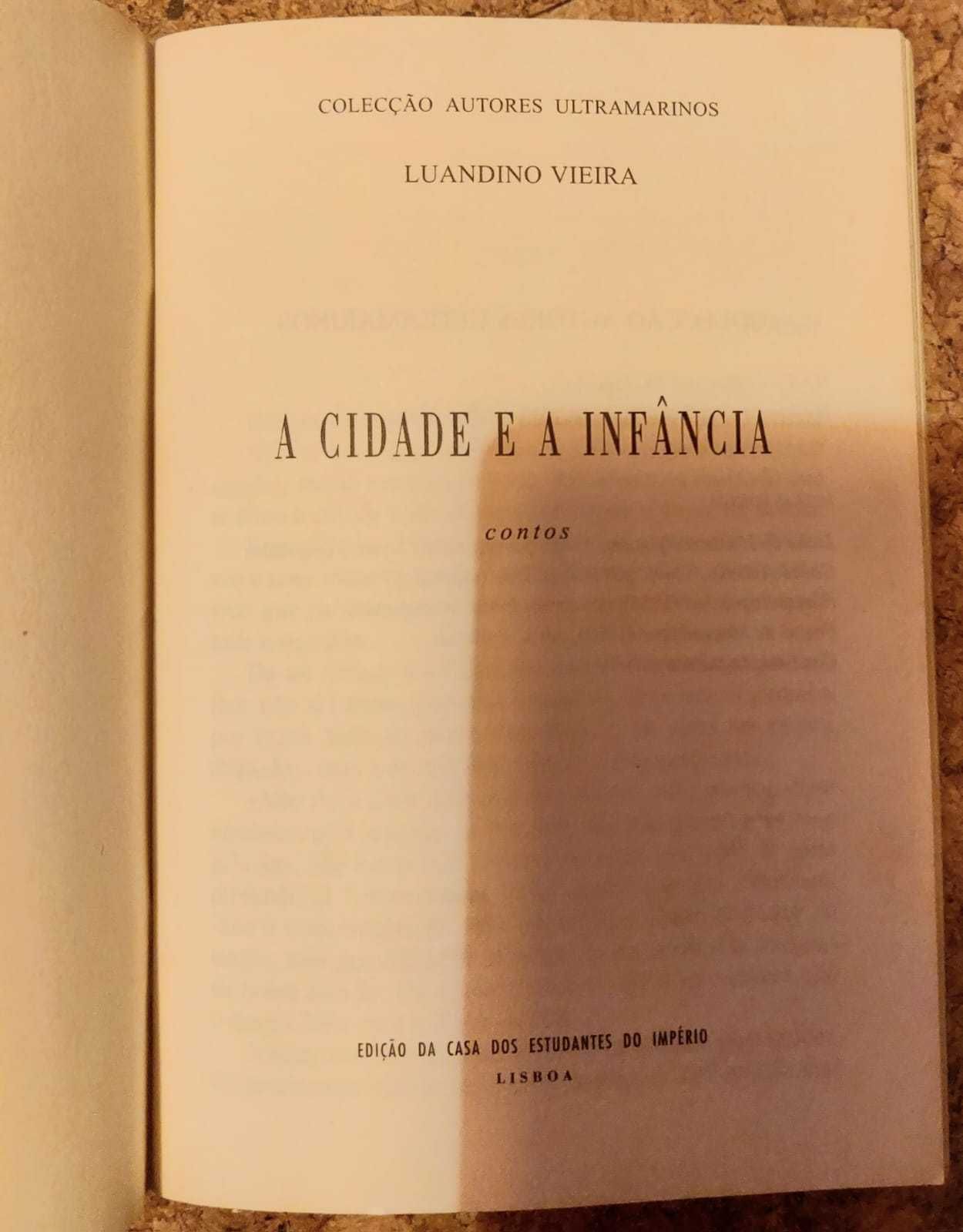 Livro: A Cidade e a Infância - Luandino Vieira