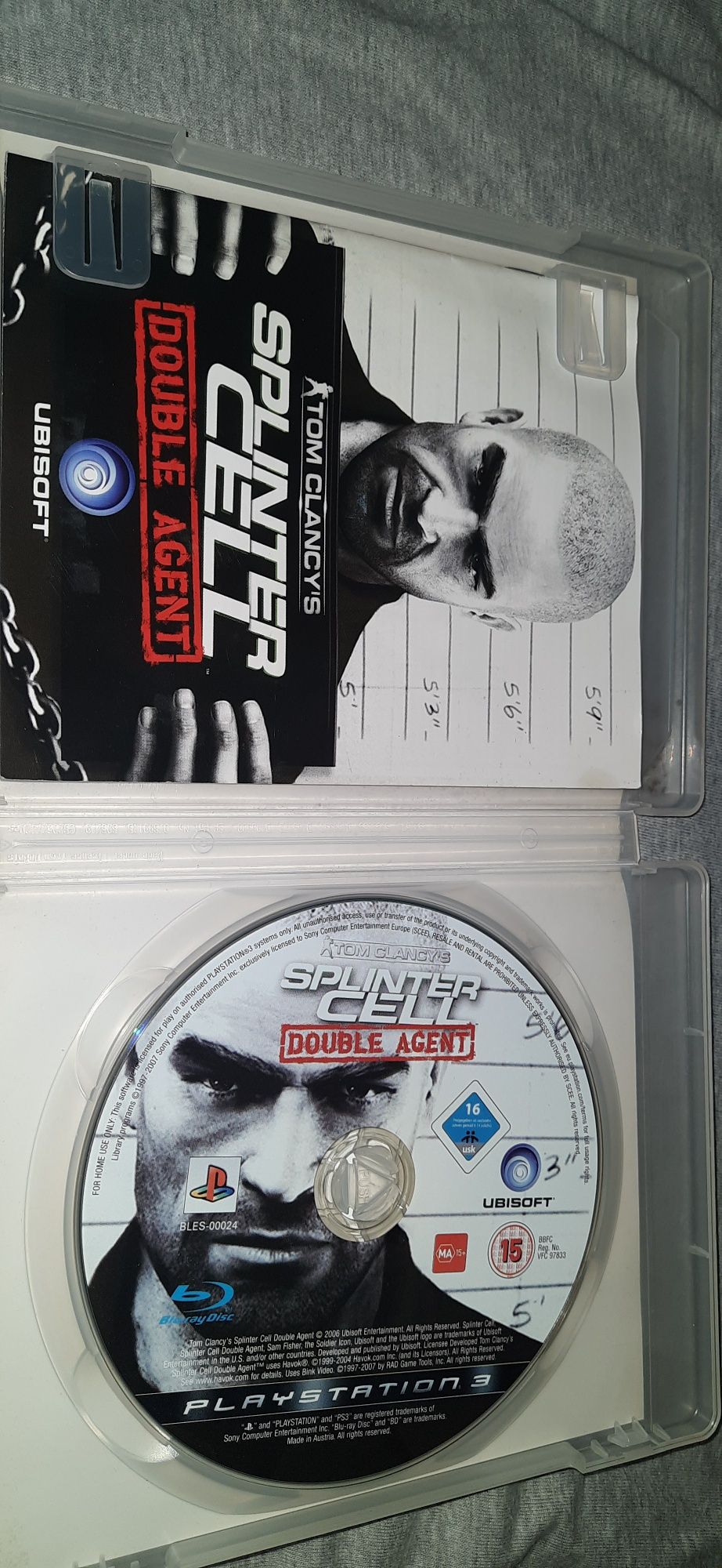 Splinter cell Double Agent na ps3