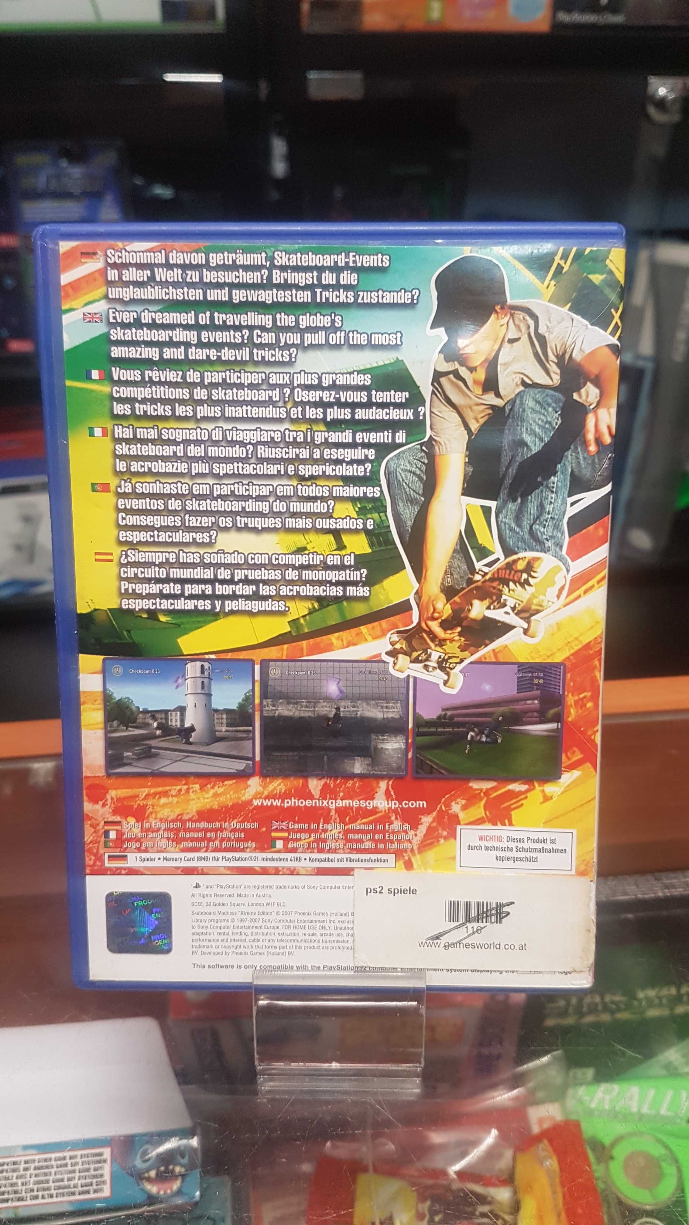 Skateboard Madness Xtreme Edition PS2 Sklep Wysyłka Wymiana