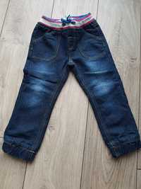 Ocieplane jeansy, spodnie na jesień oraz zimę 98