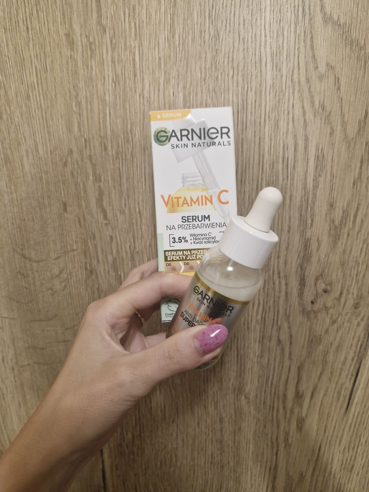 Garnier Serum z witaminą C gratis bakuchiol