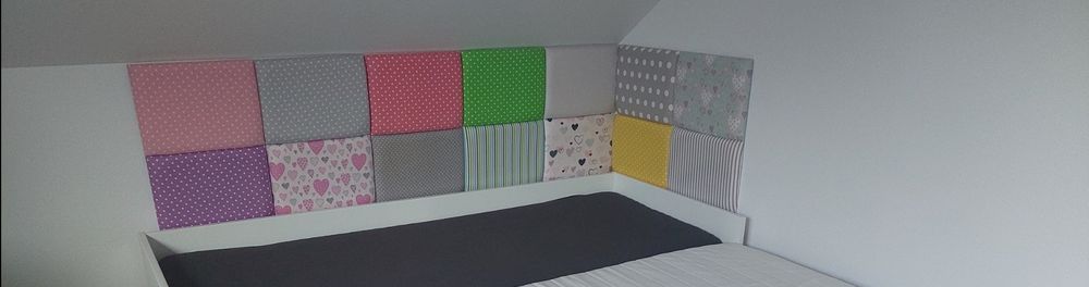 Panele ścienne tapicerowane 80x200 cm.