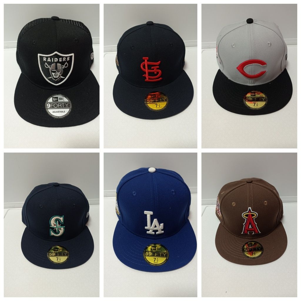 Кепка MLB бейсболка  Los Angeles Dodgers Raiders Seattle Mariners