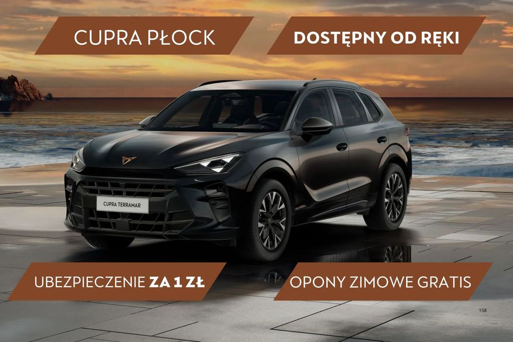 Cupra Terramar 204 KM 4Drive Strefa Płock!