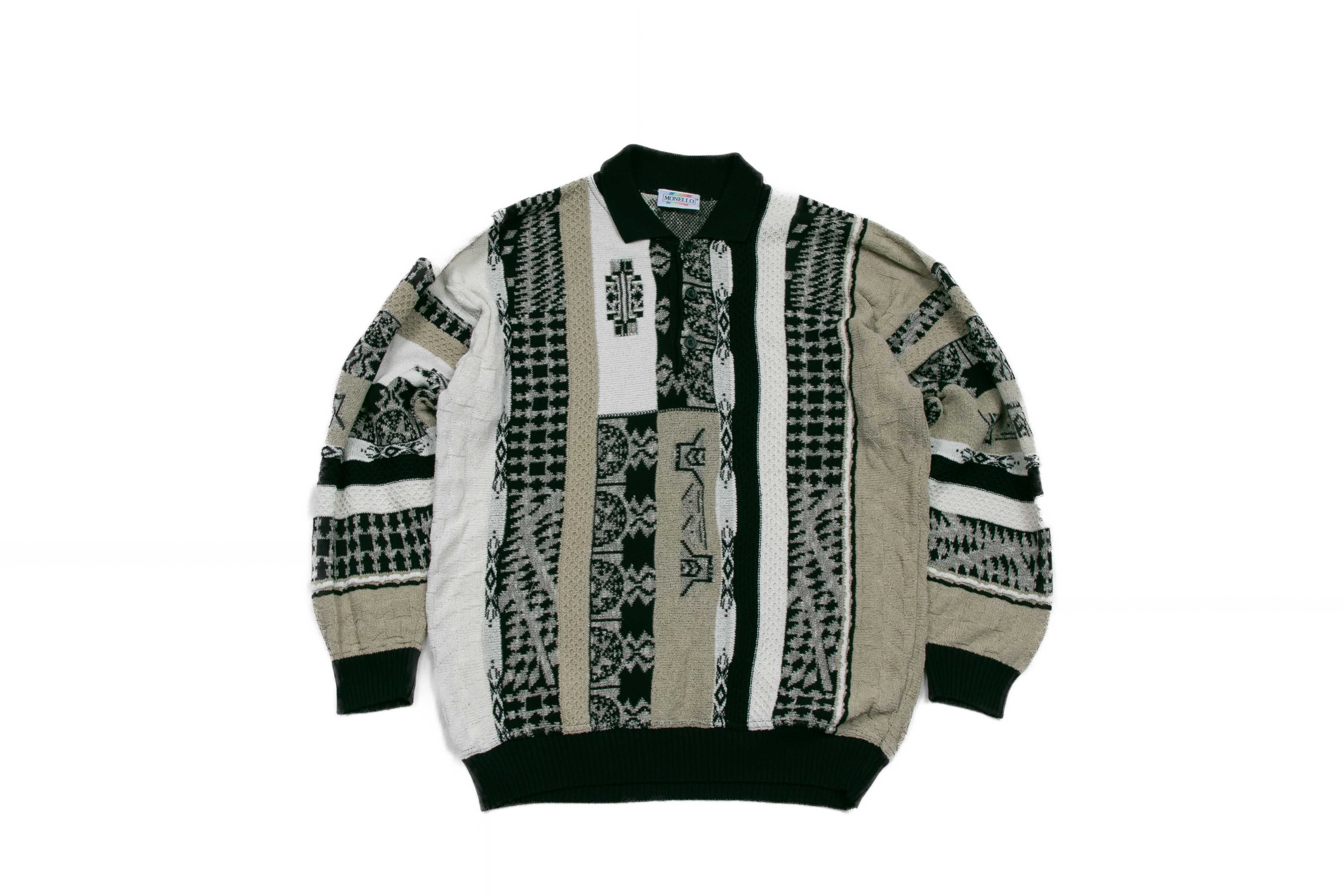 Sweter polo Monello 50eu/L coogi style