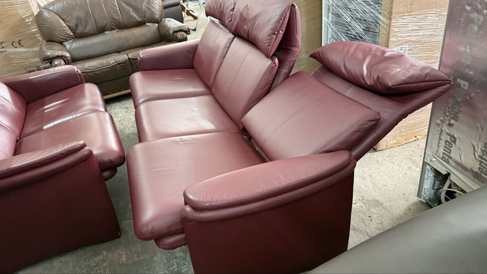Диван кожаный, шкіряний з Німеччини