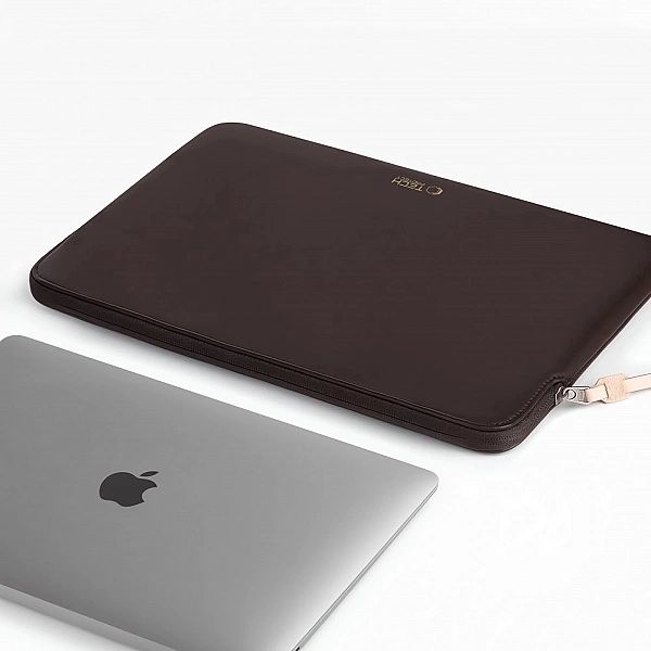 Tech-Protect Fleece Laptop 15-16 Chocolate