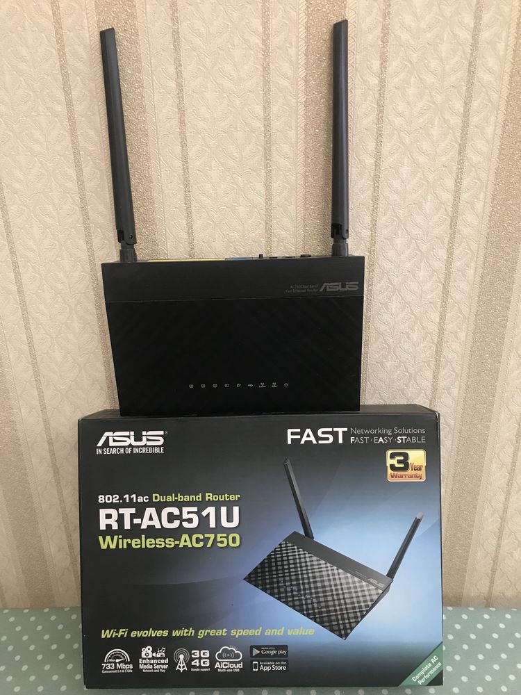 Маршрутизатор ASUS   RT-AC51U