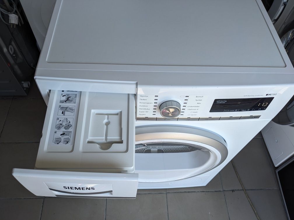 Сушильна машинаSiemens IQ700 А+++ 8 кг тепловий насос
