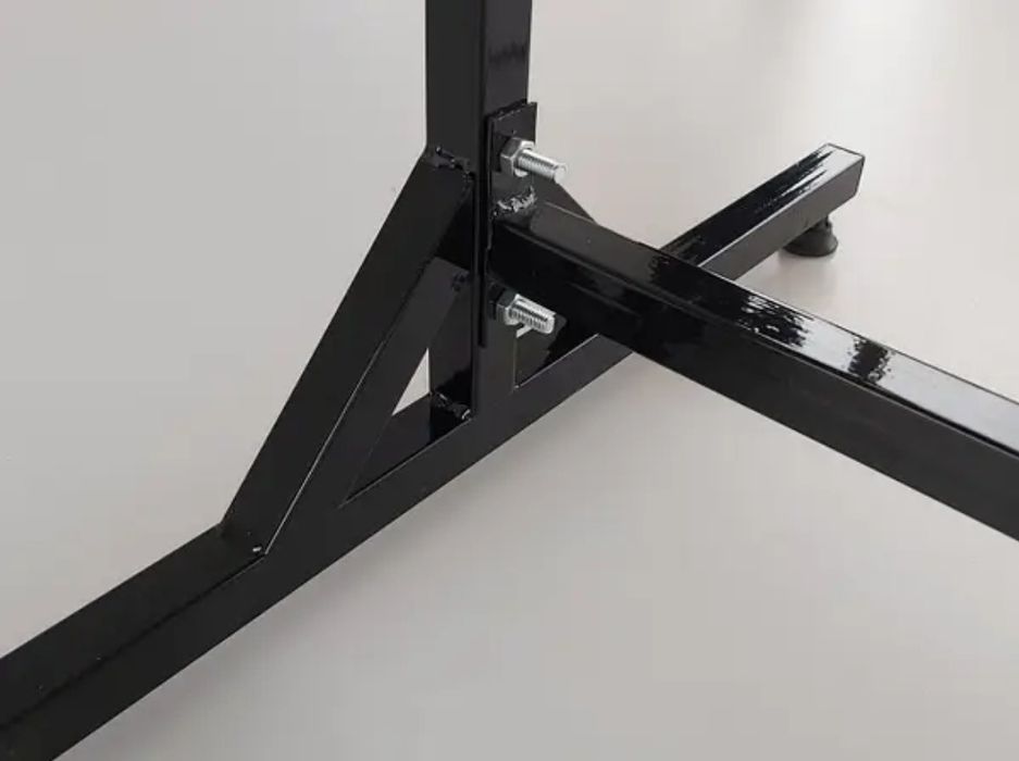 Стойка 2-х уровней вешалка напольная металлическая для хранения одежды