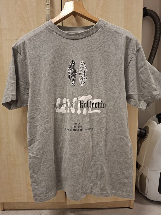 koszulka szara z z napisami