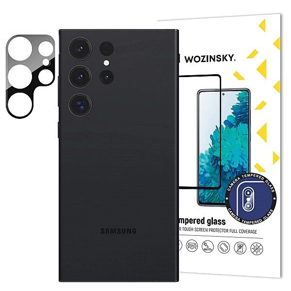 Wozinsky Full Camera Glass szkło hartowane Samsung Galaxy S23 Ultra na