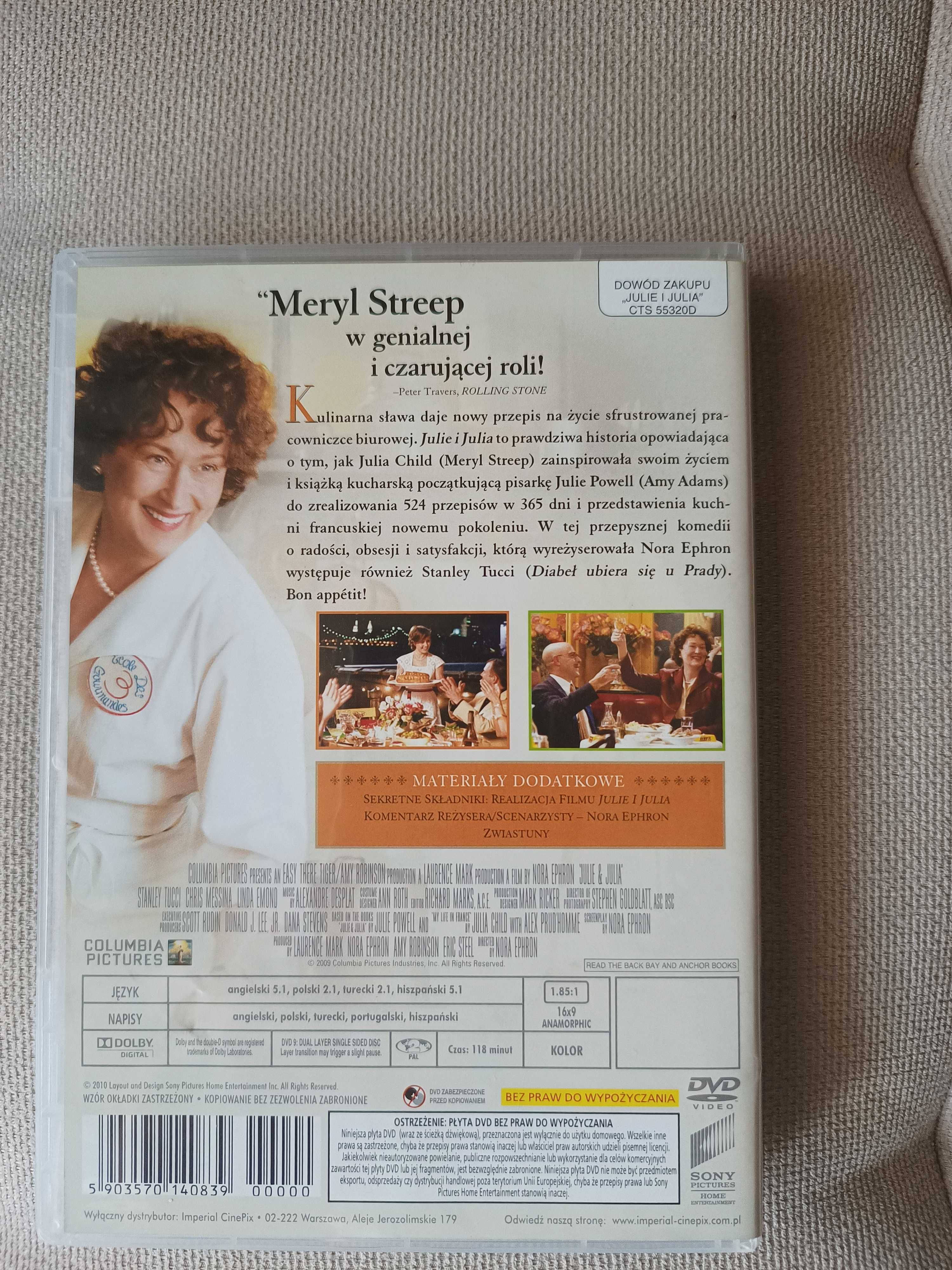 Film DVD Julie & Julia