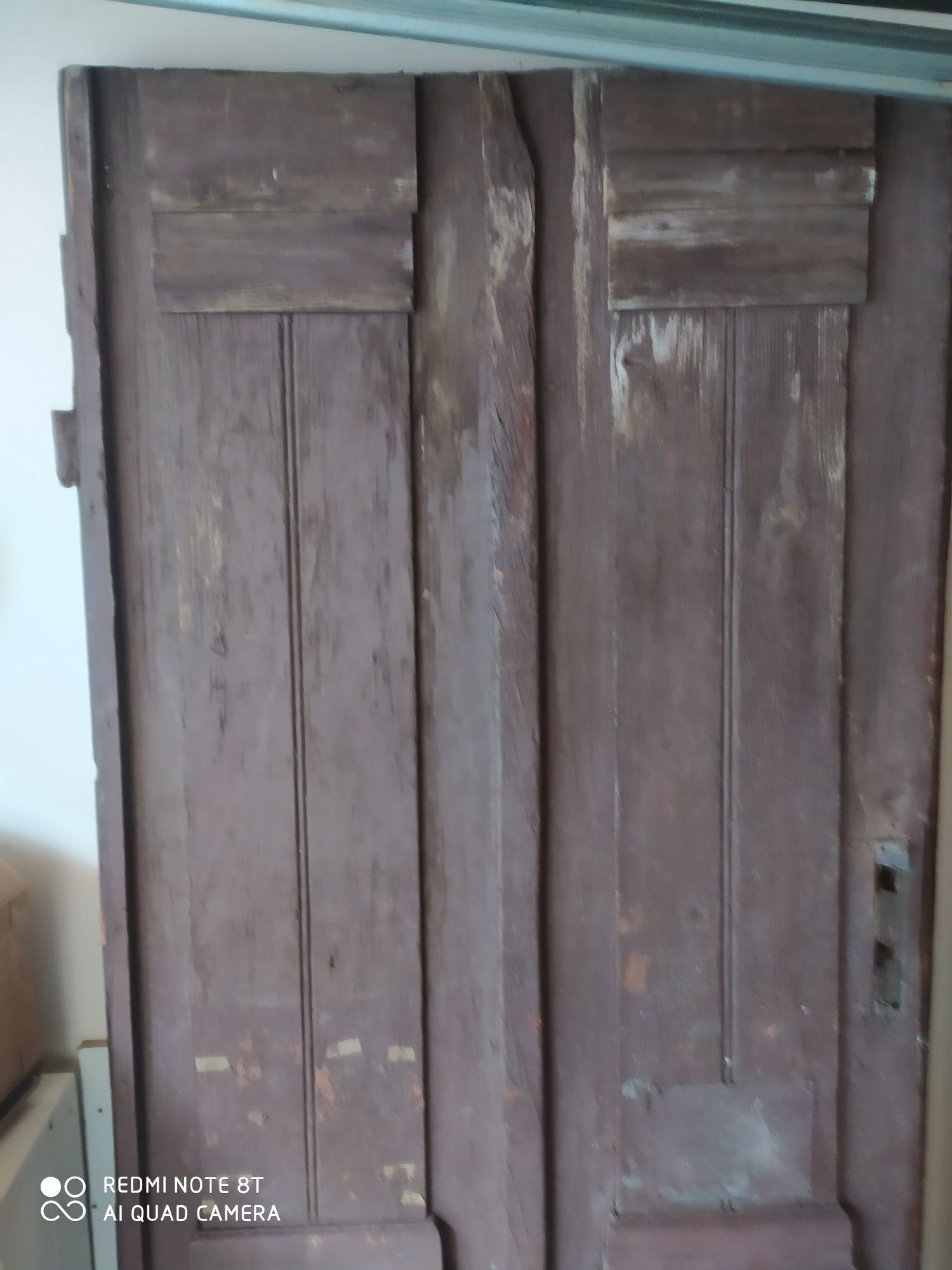 Stare drzwi zewnętrzne 200 x 150 do renowacji