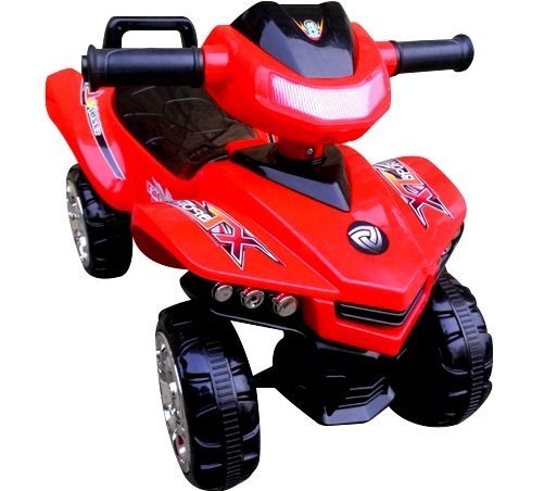 Jeździk Quad czerwony, chodzik, muzyka, klakson sklep z jeździkami