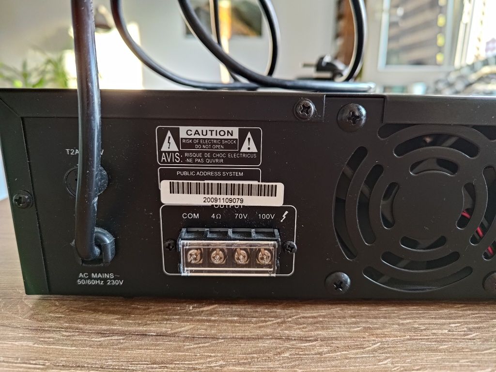 Wzmacniacz amplituner Transat T-60MB PA Amplifier