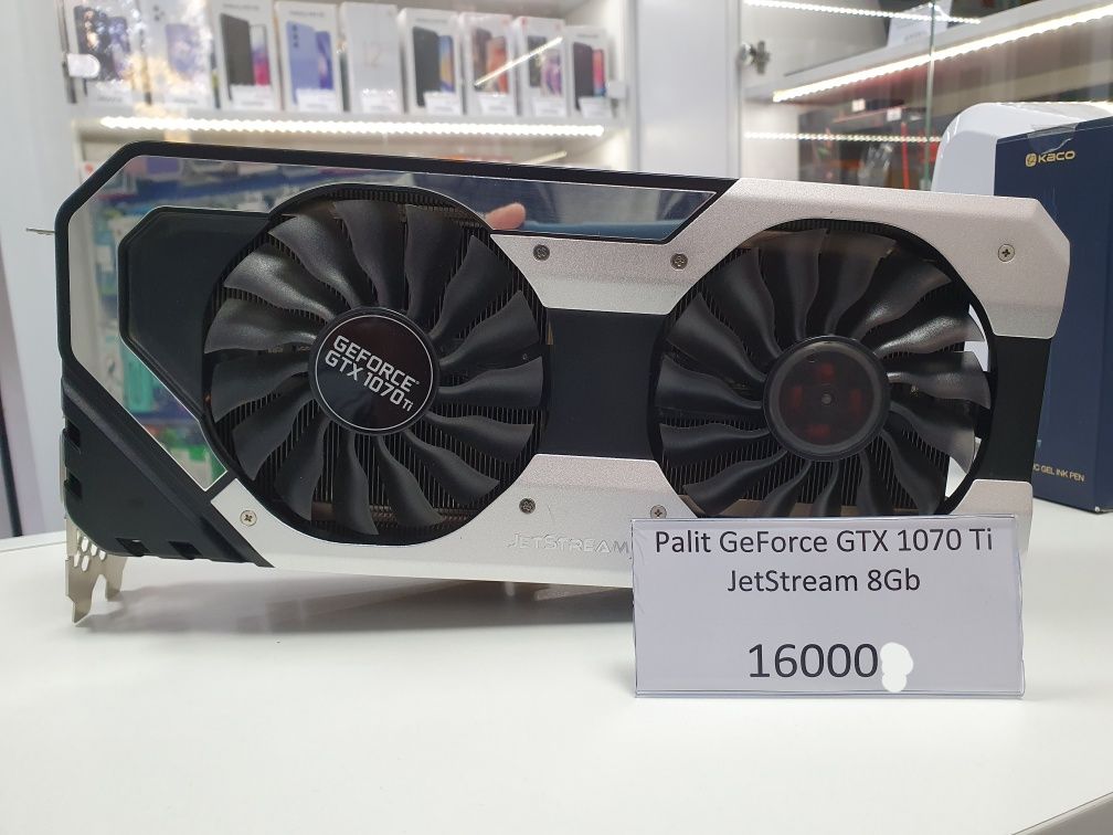 Видеокарта Palit Jetstream GTX 1070 Ti 8Gb