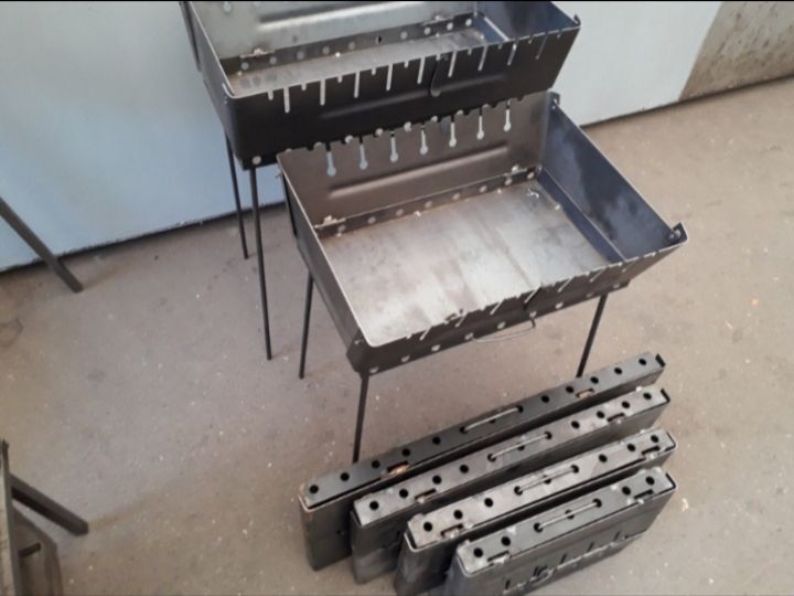 Мангал чемодан 2 мм.