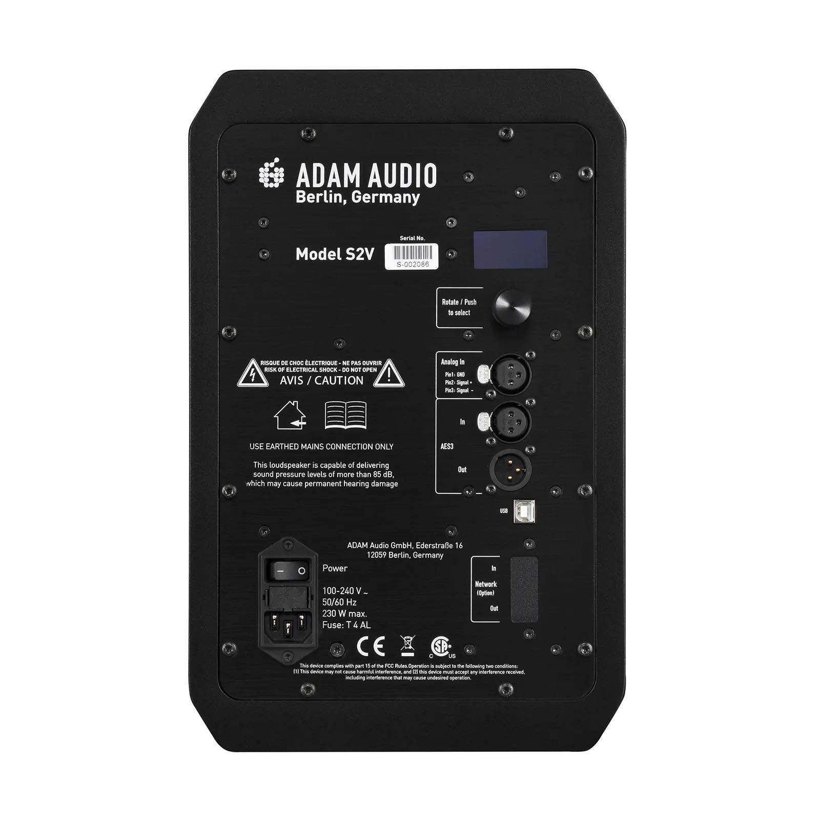 Monitory studyjne ADAM S2V_PARA_GWARANCJA